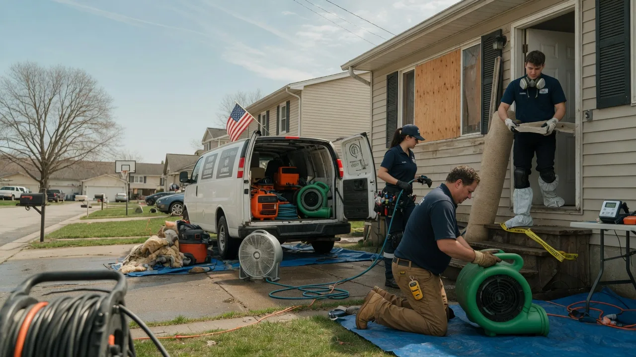 Water Damage Restoration in North Chicago, IL near me